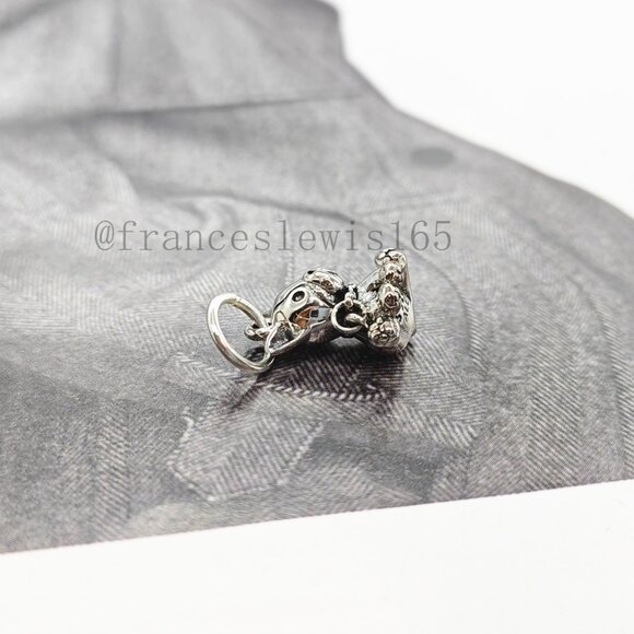 Pandora Bulldog Puppy Charm - Picture 3 of 6